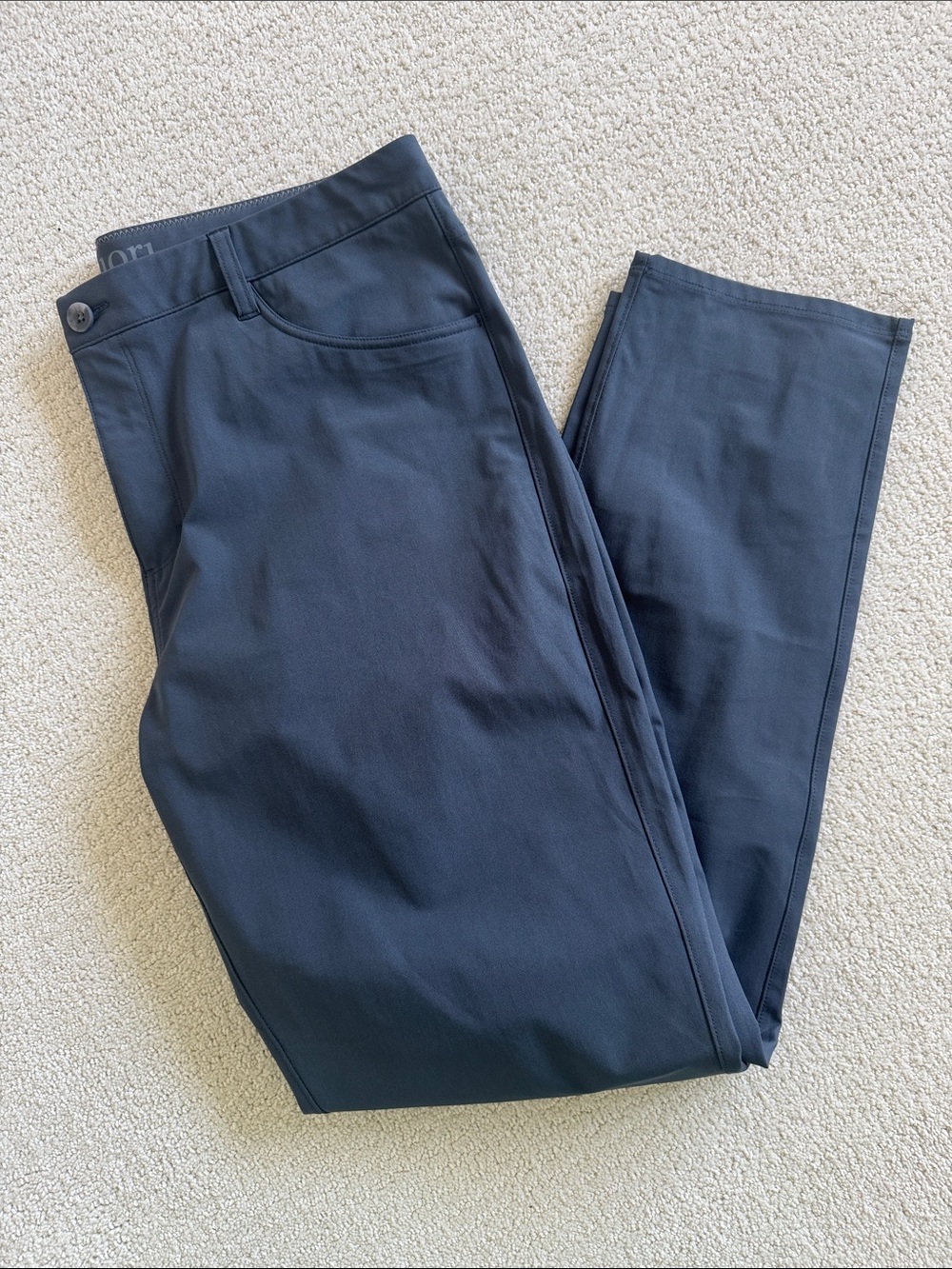Vuori Men's Navy Chinos